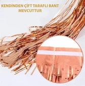 Rose Gold Püsküllü Kapı Perdesi thumbnail 5