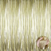 Mat Altın Püsküllü Kapı Perdesi thumbnail 1