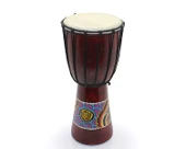 Batikli Ahşap Darbuka 30 Cm - 1
