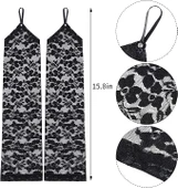 Parmak Askılı Zarif Dantel Eldiven thumbnail 4