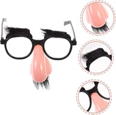 Eğlenceli Kılık Değiştirme Kaş Bıyık Mizah Gözlüğü 9x13 cm thumbnail 4