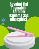 Yüzer Plakalı Kompakt Bukle Maşası – Elastik Tutuculu, Saç Dostu Profesyonel Tasarım thumbnail 1