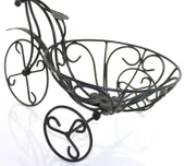 Ferforje Dekoratif Bisiklet Çiçeklik - 2