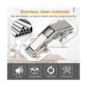 Tas Deliksiz Mobilya Dolap Menteşesi - 5