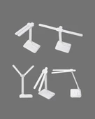 Ayarlanabilir Kısılabilir LED Masa Lambası | Entegre Kalemlik ve Telefon Tutucu Özellikli thumbnail 3