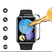 Huawei Watch Fit 2 Uyumlu Polymer Nano 0.5 mm Watch Ekran Koruyucu thumbnail 2