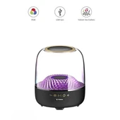 D33 Siyah Taşınabilir Kablosuz Bluetooth Hoparlör - 1