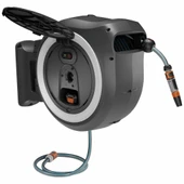 Gardena 18647-55 Akülü Duvara Monte Hortum Kutusu Powerroll XXl Seti 40 M thumbnail 2