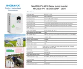 İnomax 18.5 kW 25 HP Trifaze Solar Pompa Sürücü İnverteri thumbnail 2