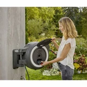 Gardena 18647-55 Akülü Duvara Monte Hortum Kutusu Powerroll XXl Seti 40 M thumbnail 5