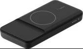 Belkin Manyetik Kablosuz Güç Bankası 10K (MagSafe ile Uyumlu Taşınabilir Şarj Cihazı, 7.5W Kablosuz Şarj ve 18W USB C PD Giriş/Çıkış Bağlantı Noktası, USB-C - USB-C Kablosu Dahil) - Siyah Outlet - 1