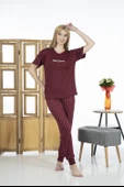 Estiva 24136 Kadın Kısa Kollu Yazlık Penye Pijama Takımı - 6
