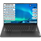 V15 G4 ABP Amd Ryzen 7 7730U 16 GB 512 GB SSD 15,6" FHD Freedos Taşınabilir Bilgisayar 82YY0012TR+165 thumbnail 1