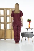 Estiva 24136 Kadın Kısa Kollu Yazlık Penye Pijama Takımı - 7