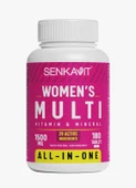 Senkavit Women's (Kadın) Multivitamin Ve Multimineral İçeren 180 Tablet - 1