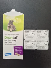 Elanco (Bayer) Drontal 10 Kg Köpekler için 4 Tablet - 1