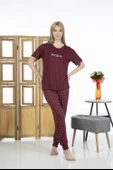 Estiva 24136 Kadın Kısa Kollu Yazlık Penye Pijama Takımı - 5