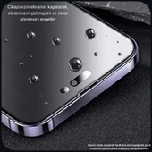 Realme C15 Uyumlu Tam Kaplayan Mat Seramik Esnek Ekran Koruyucu x3 - 5