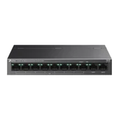 Tp-Link LS110P 8 Port 10-100 Mbps Poe+ 2 Port 10-100 Uplink Switch Metal Kasa - 1