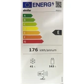 Simfer SR-2514 E Enerji Sınıf Statik Çift Kapılı Buzdolabı thumbnail 4