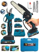 Germany Style PR0-8012 Kömürsüz Şarjlı 6'lı Set Kırıcı Delici Hilti-Taşlama-Matkao-Budama Makası Testeresi-Bijon Sökme Akülü Set - 3