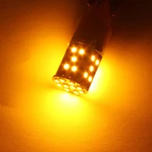 T20 Dekoratif led ampul tek duy canbuslı turuncu 12v / LAAM942-1 thumbnail 2