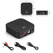NFC Bluetooth V5.0 kablosuz ses alıcı Adaptör stereo rca bluetooth alıcı thumbnail 5
