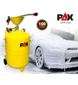 PAX 100 Litre Köpük Tankı Köpük Püskürtme 10 Metre Hortum Tabancalı - 2