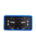 Çerçeveli Dikdörtgen Plakalık Plaka Altlığı Mavi 26X17cm 1 Adet - 1