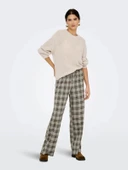 Only 15361110 0 Yaka Kadin Triko - Bej thumbnail 3