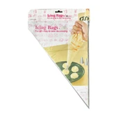 Tek Kullanımlık Şeffaf Naylon Krema Sıkma Torbası - 30 Cm. - 40 Adetlik 1 Paket thumbnail 1