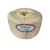 Favori İp Halat FH03 PP Naylon Burgulu Örgü Çamaşır İpi - Krem - 100 Metre - 1 Adet thumbnail 1
