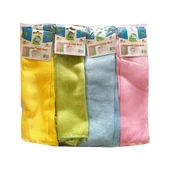 Omeyva Mikrofiber Bez Temizlik Toz Cam Bezi - 40 x 40 Cm. - 30 Gr. - 100 Adet thumbnail 1