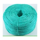 Favori İp Halat FH03 PP Naylon Burgulu Örgü Çamaşır İpi - Yeşil - 100 Metre - 3 Adet thumbnail 4