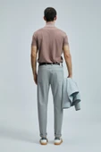 Lufian Helt Spor 5 Cep Erkek Pantolon Slim Fit Grey - 5