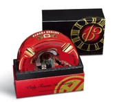 Arturo Fuente Hands Of Time Dörtlü Seramik Küllük - Kırmızı thumbnail 3