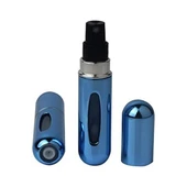 Doldurulabilir Mini Seyahat Parfüm Şişesi Sprey Kutu - Ortalama 80 Basım - Mavi- 1 Adet thumbnail 1