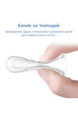 Silikon Bebek Parmak Diş Fırçası - Finger Brush 0-3 Yaş, Silikon Parmak Fırça - 4