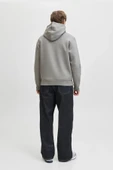Jack&jones 12268422 Kapsonlu Erkek Sweat - Gri - 3