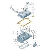 VW Polo HB 2000-2002 1.4 Dizel Külbütör Üst Kapak Contası 045103483C - 2