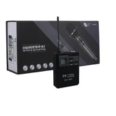 Magicvoice MV-1303Y UHF 1 Yaka + 1 Headset Kablosuz Profesyonel Telsiz Mikrofon thumbnail 2