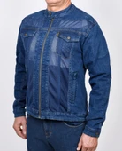 RIDER DENIM EFİL MAVİ ERKEK MOTOSİKLET MONT thumbnail 1