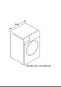 Bosch WGK264Z0TR 1400 Devir 11 kg Çamaşır Makinesi - 5