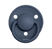 Nessiworld Bibs De Lux Silikon Emzik 0-36 Ay Steel Blue - 2