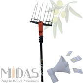 MiDAS PRO T134V / 230-310 Akülü Tek Taraklı Zeytin Hasat Makinesi - 1