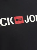 Jack Jones Carp Logo Büyük Beden Erkek Tişört 12184987 - 7