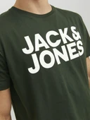 Jack Jones Corp Logo Regular Fit Erkek Tişört 12151955 - 6