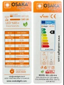 (3 Adet) Osaka 6W (50W) Günışığı (4000K) E14 Duylu (İnce Duy) Led Mum Ampul thumbnail 4