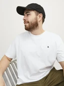 Jack Jones Peulos Büyük Beden Erkek Tişört 12253778 - 5
