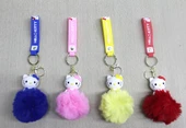 Ponponlu Hello Kitty Anahtarlık Alk4247 - 1